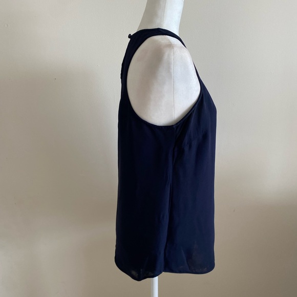 J. Crew Navy Blue Viscose Tank - Picture 5 of 9